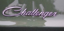 1970 Challenger Front Fender Emblem